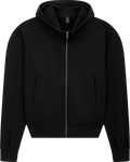 Organic Bomber Jacket Hoodie: Unisex