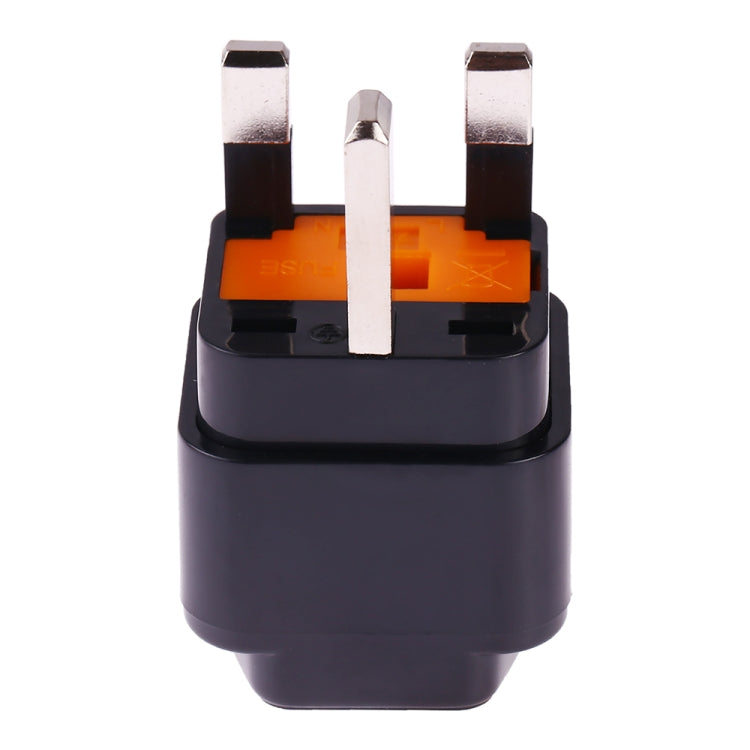 Portable Universal Socket to UK Plug Power Adapter Travel Charger with Fuse, UK Plug(with Fuse)