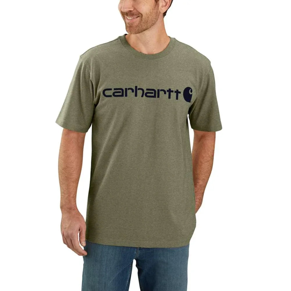 Carhartt 103361 Relaxed Fit Heavyweight Short Sleeve Logo Graphic T-Shirt