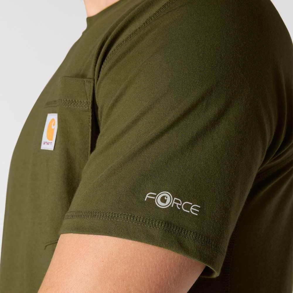 Carhartt 106652 Force Relaxed Fit Midweight Short-Sleeve Pocket T-Shirt