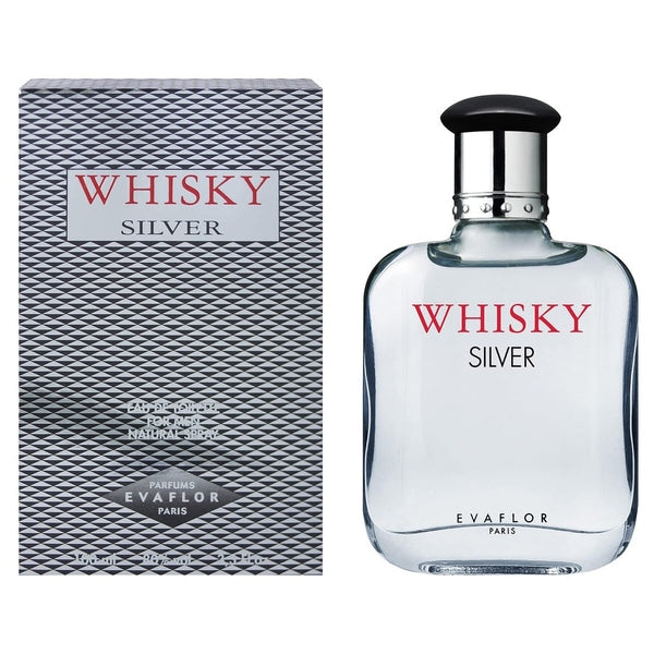 Evaflor Whisky Silver Eau de Toilette 100ml Spray