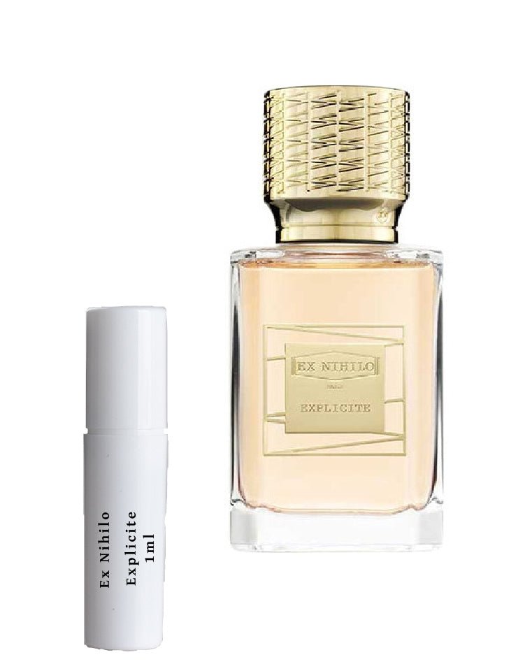 Ex Nihilo Explicite scent samples