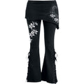 PURE OF HEART - 2in1 Boot-Cut Leggings with Micro Slant Skirt