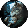 MOTHER'S LOVE - Glass Chopping Board (Circular)