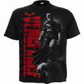 THE BATMAN - COMIC COVER - Front Print T-Shirt Black