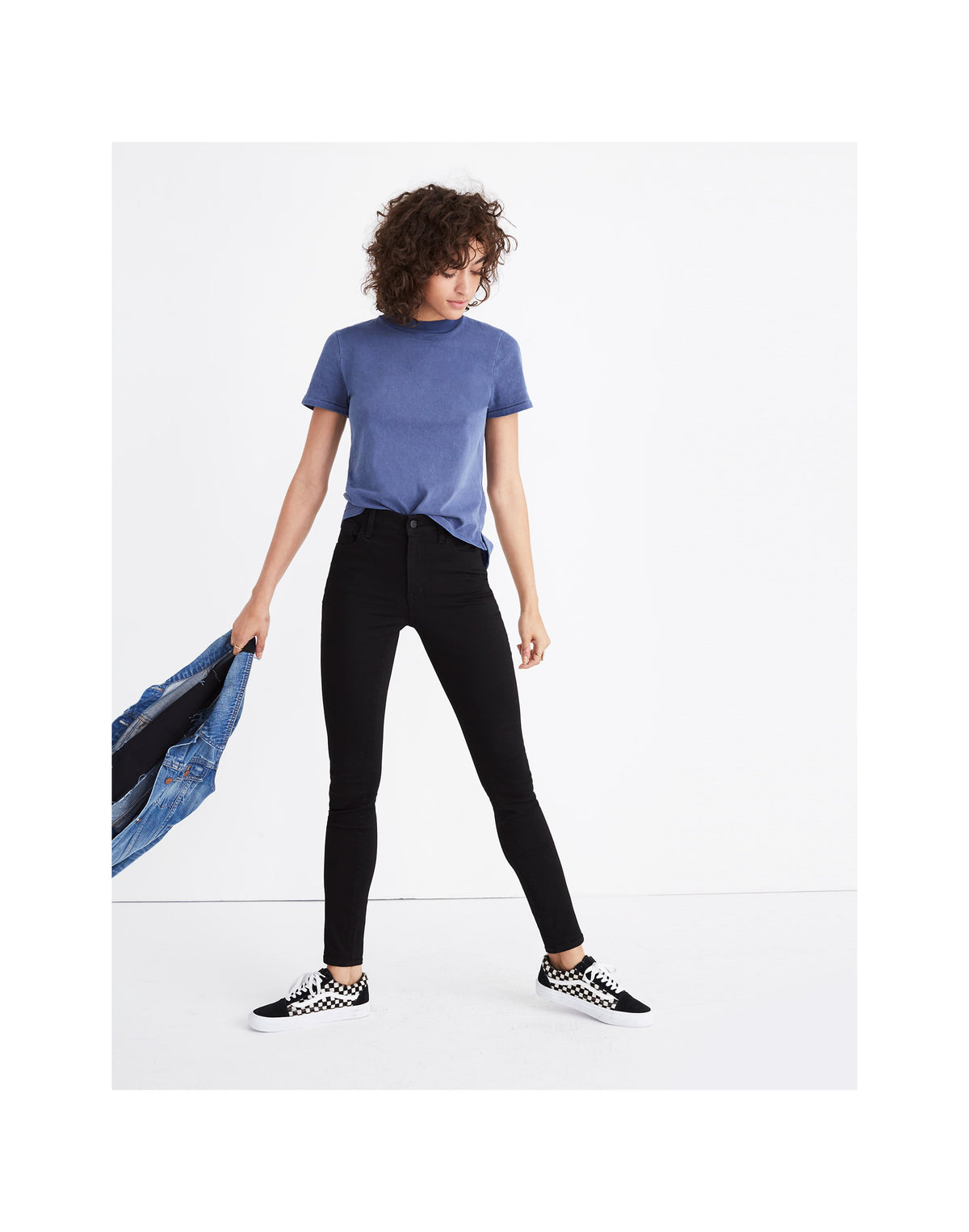 Madewell Roadtripper Bennett Black Skinny Jeans