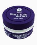 Gabri Professional Hair Styling Aqua Wax Strong Hold Gloss Finish for All Hair Types 150ml/5.07 oz