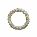 Champagne Silk Scrunchie - Skinny