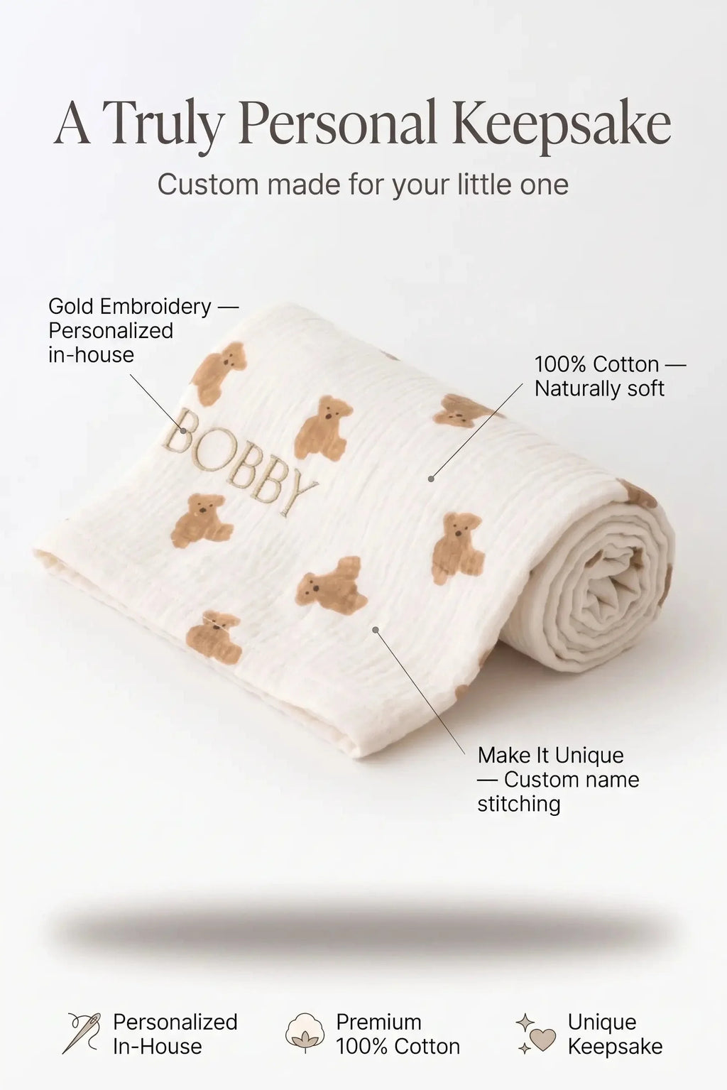 The Cozy Bedtime Bear Personalised Gift Box