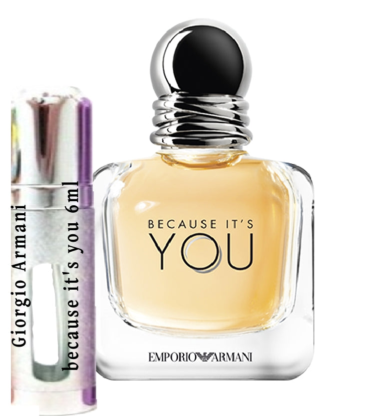 Giorgio Armani because it's you samples