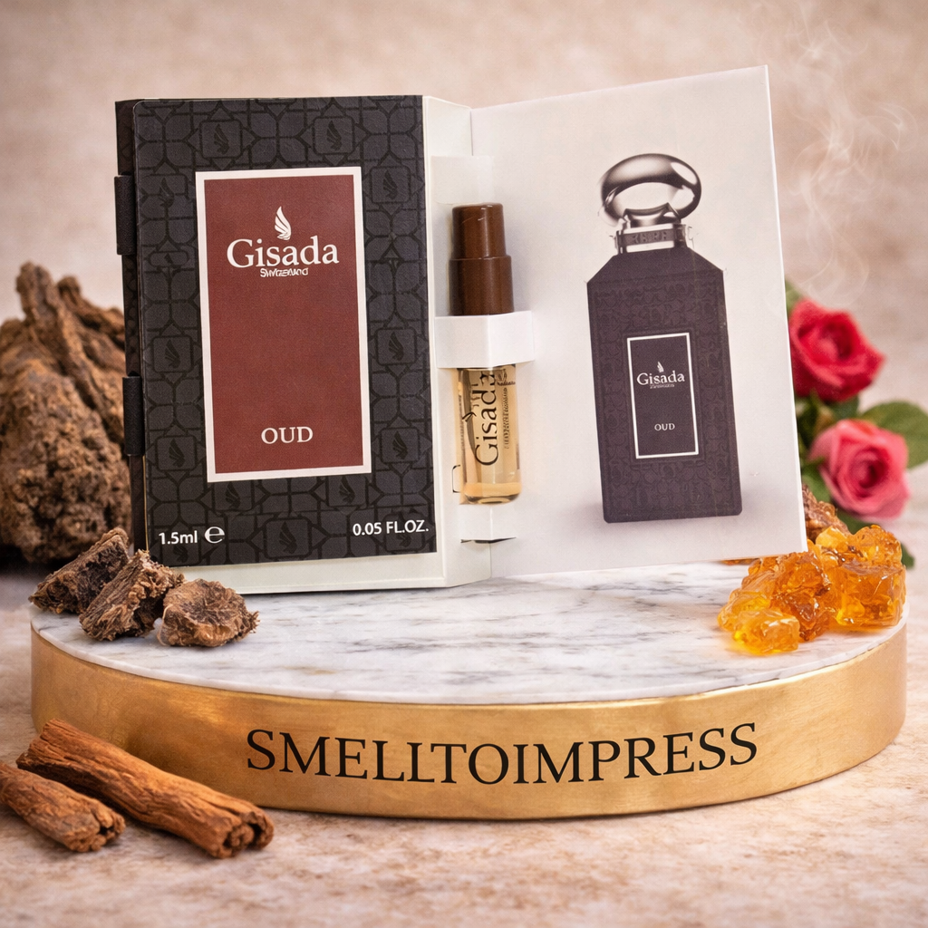 Gisada Oud 1.5ML 0.05 fl. oz. official perfume sample