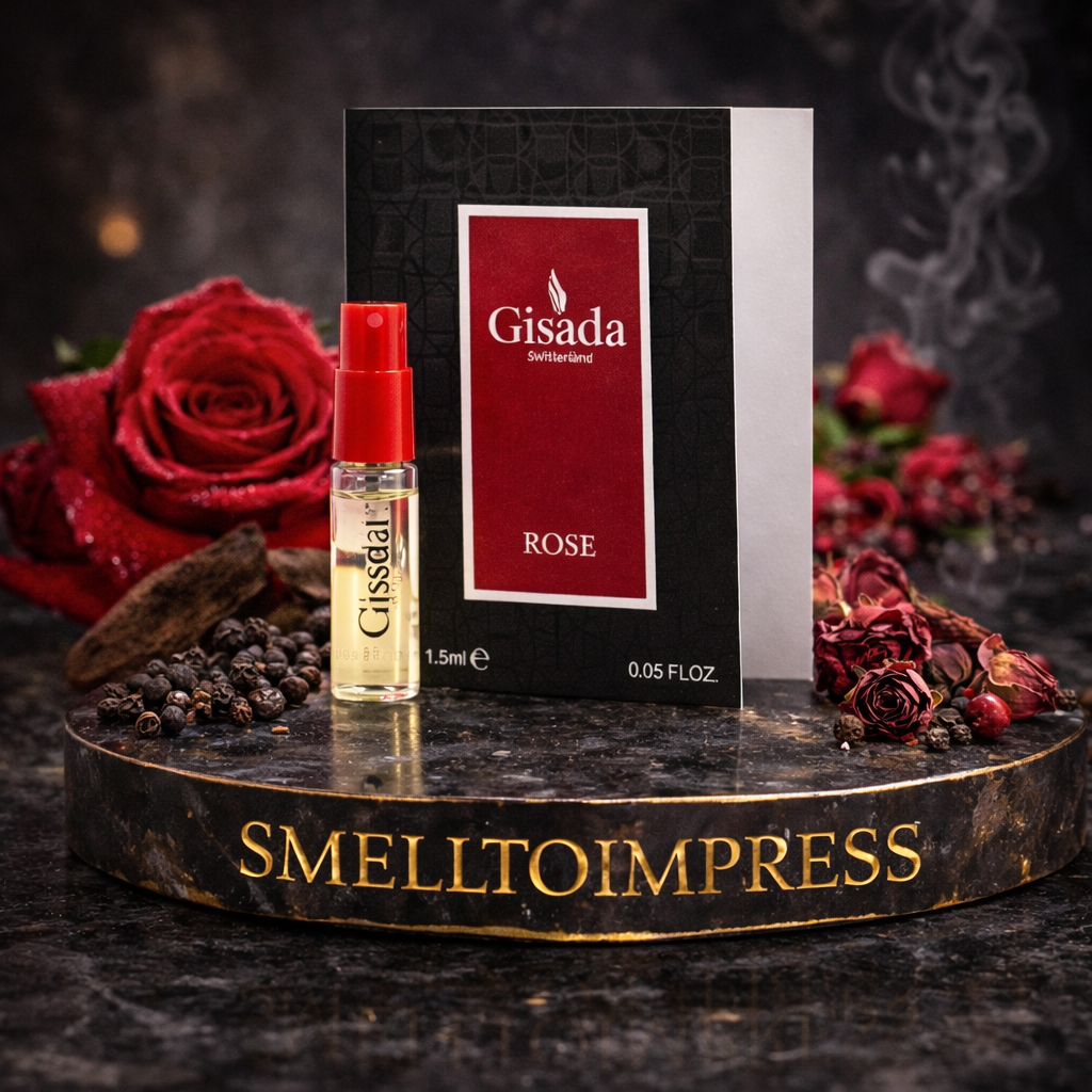 Gisada Rose 1.5ML 0.05 fl. oz. official perfume sample