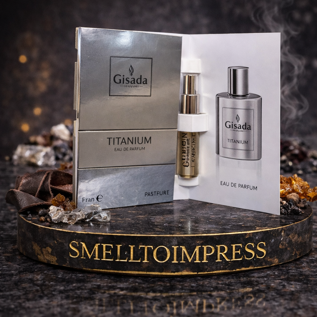 Gisada Titanium 1.5ML 0.05 fl. oz. official perfume sample
