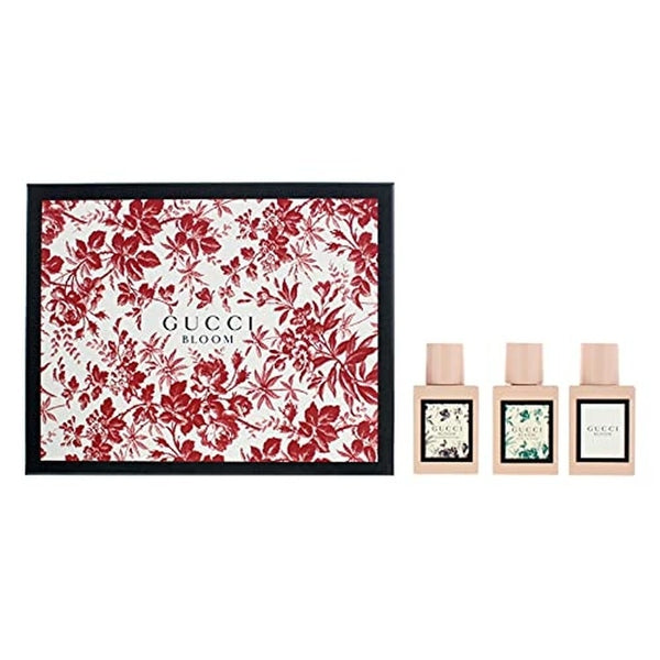 Gucci Bloom Gift Set 30ml Bloom EDP + 30ml Bloom Acqua di Fiori EDT + 30ml Bloom Nettare Di Fiori EDP
