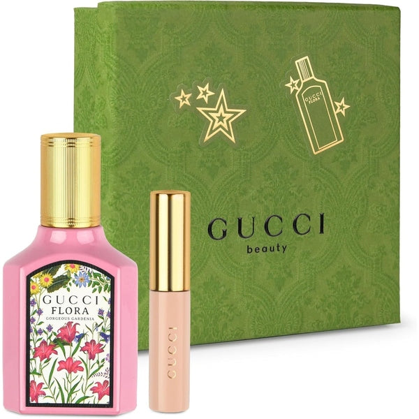 Gucci Flora Gorgeous Gardenia Eau de Parfum Gift Set 30ml EDP + 3ml Mascara
