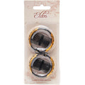 Eldos Small Ring Combs - Gentle Detangling & Precise Styling for All Hair Types (Pack of 2)