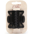 Eldos Black Hair Clamps - Secure Hold & Professional Styling for All Hair Types - Pack of 2