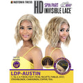 Motown Tress LDP Austin Wig - Natural Lace Part & Heat-Friendly Style for Stylish Women - Medium Length