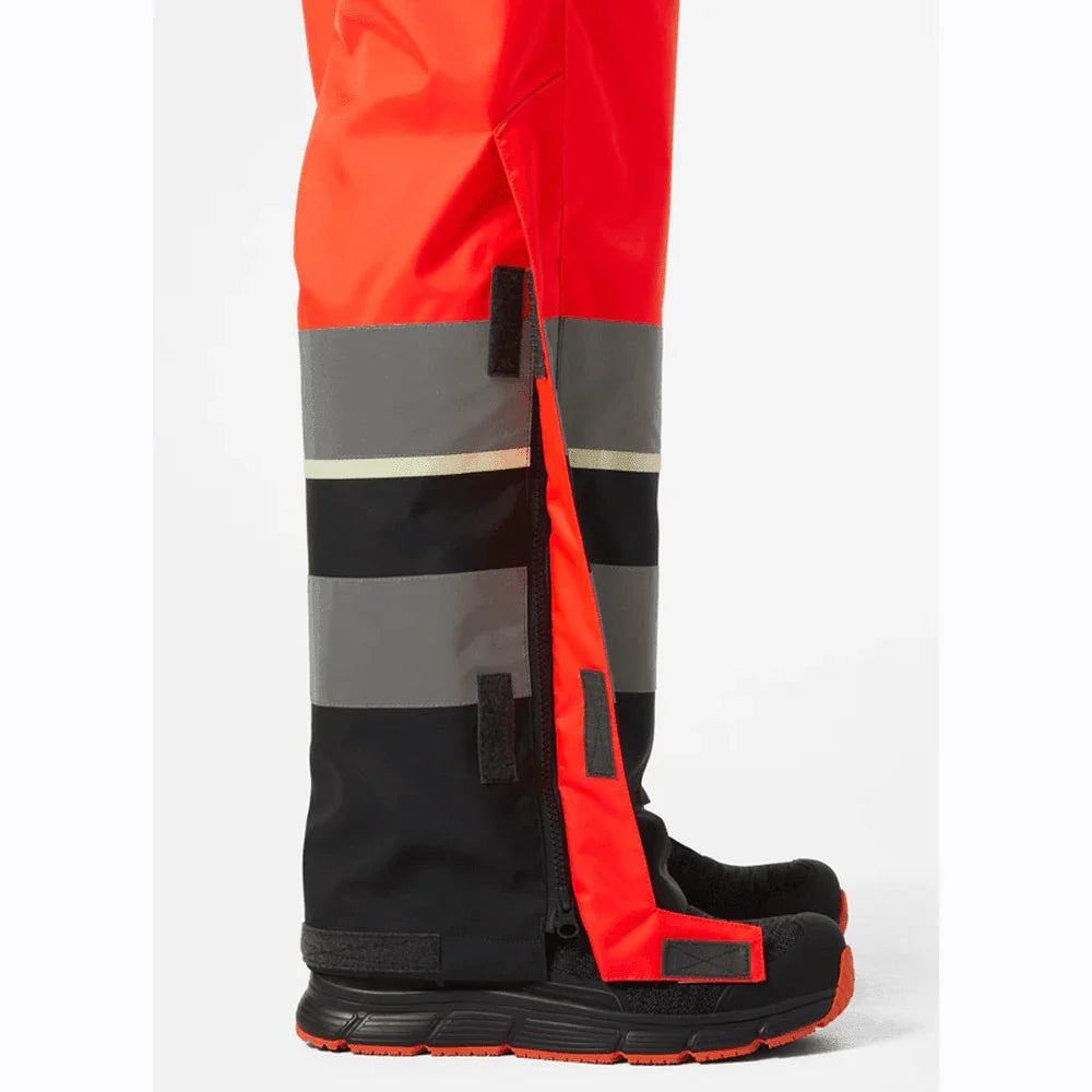 Helly Hansen 71187 UC-ME Waterproof Over Shell Pants Trousers Class 2, Red 4XL