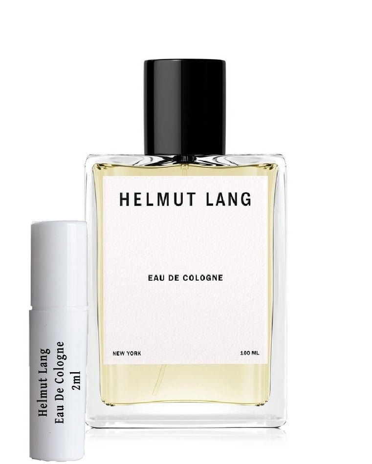 Helmut Lang Eau De Cologne samples