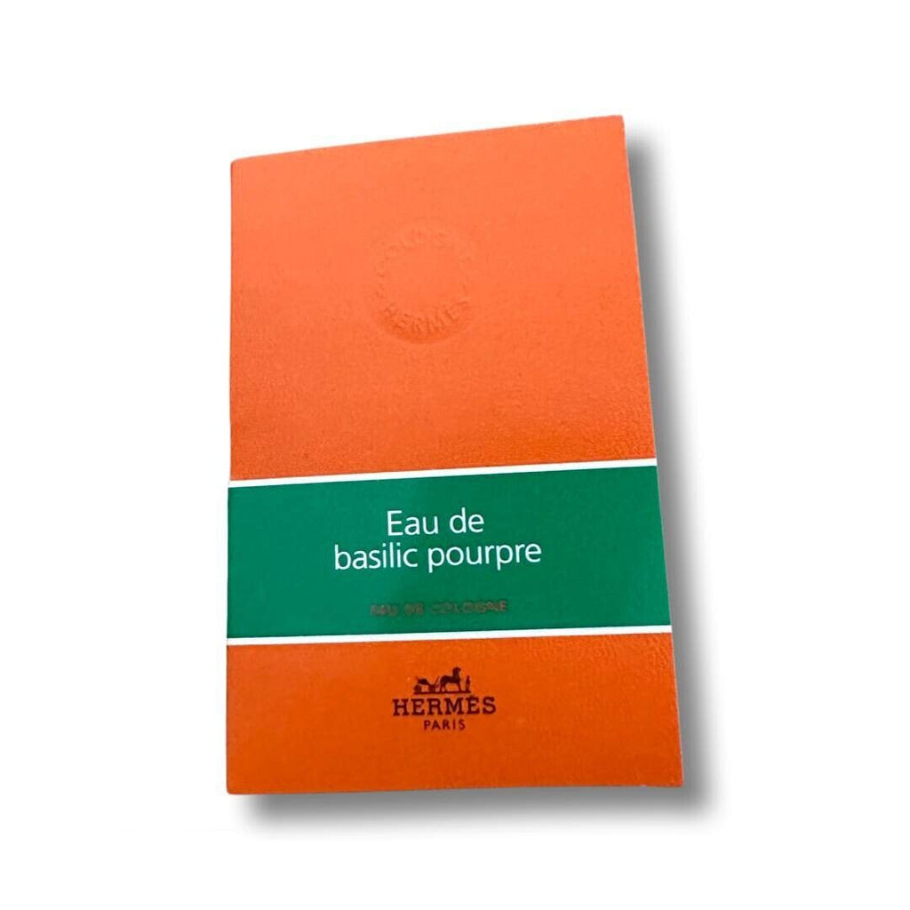 Hermes Eau de basilic pourpre 2ml 0.06 fl. oz. official perfume sample perfume tester