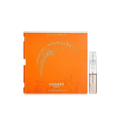 Hermes L'Ambre des Merveilles 2ml 0.06fl.oz. official perfume samples perfume tester