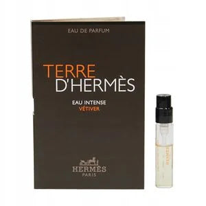 Hermes Terre D’Hermes Eau Intense Vetiver 2ml 0.06fl.oz. official perfume samples perfume tester