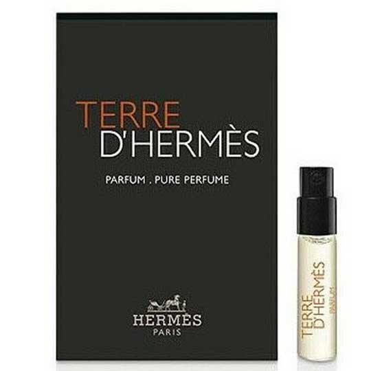 Hermes Terre D'Hermes Parfum Pure Perfume 2ml/0.06fl.oz. official perfume samples perfume tester