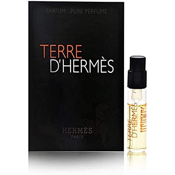 Hermes Terre D'Hermes Parfum Pure Perfume 2ml/0.06fl.oz. official perfume samples perfume tester