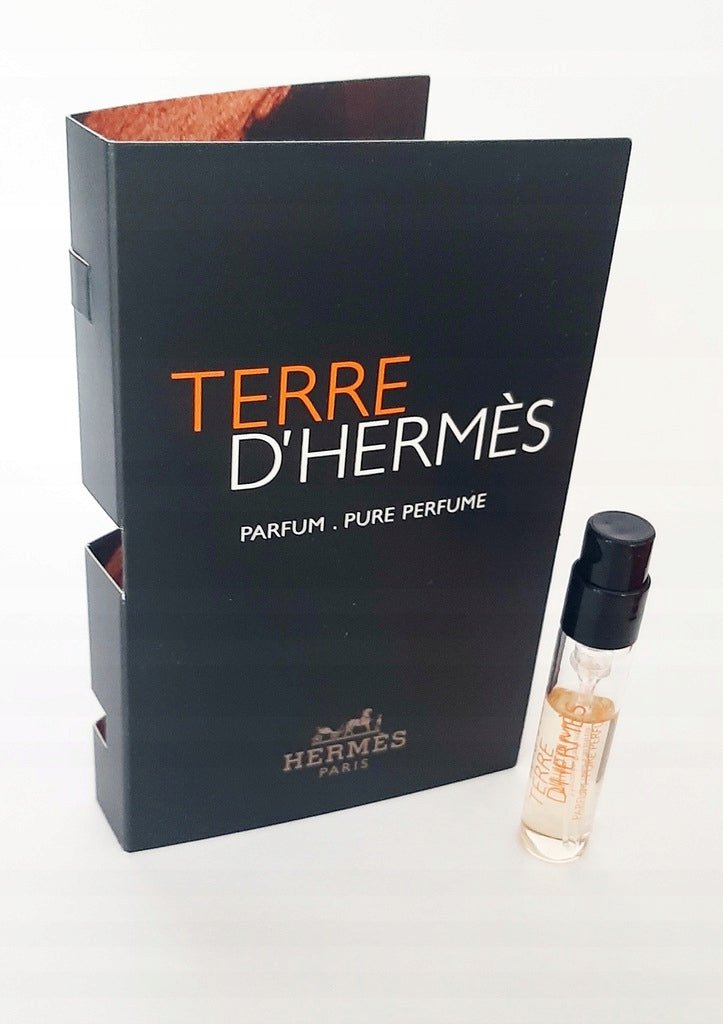 Hermes Terre D'Hermes Parfum Pure Perfume 2ml/0.06fl.oz. official perfume samples perfume tester