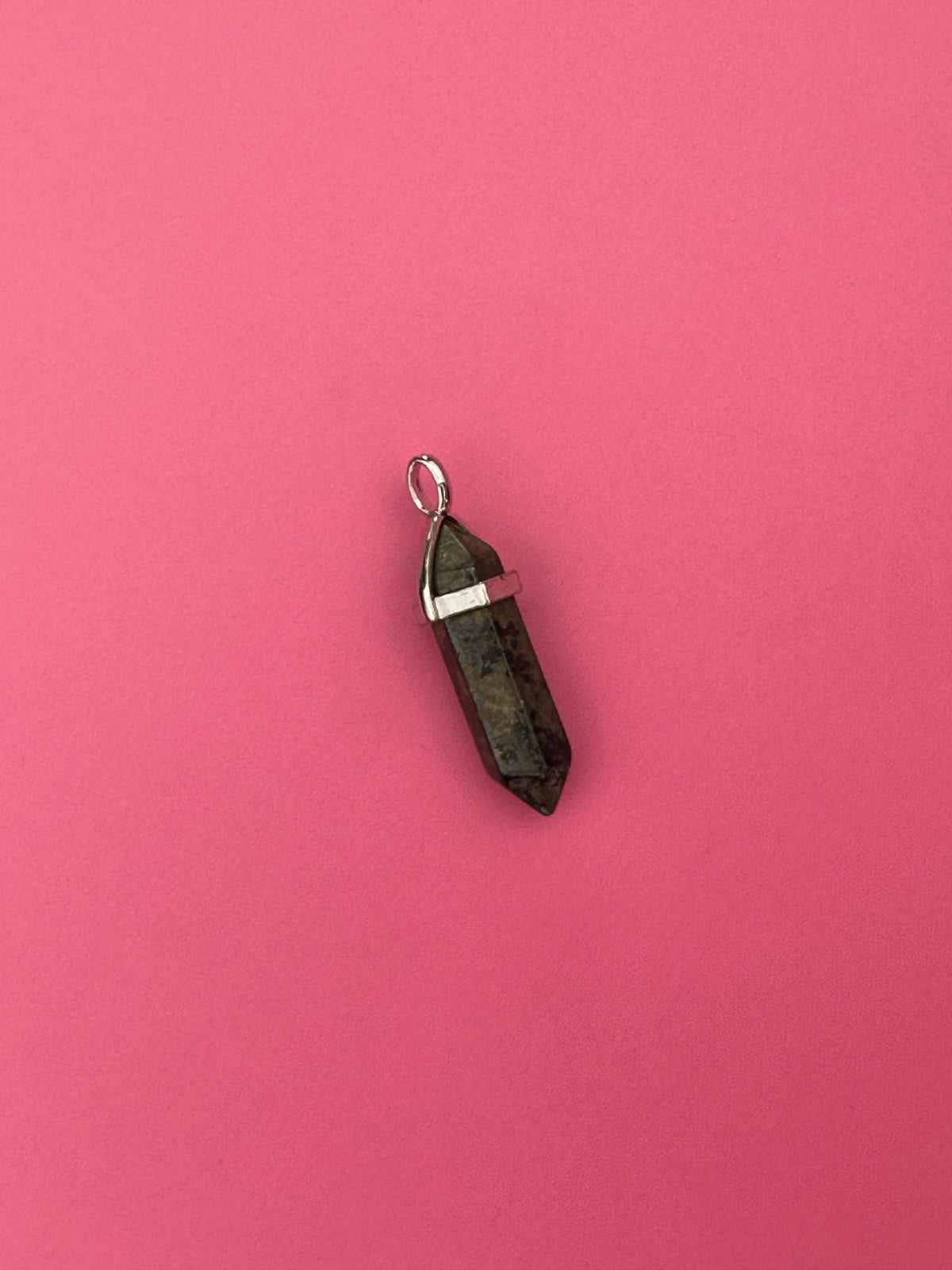 Abundance and wealth pendant - Pyrite