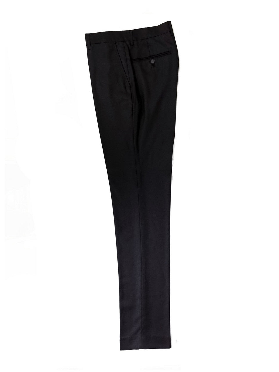 Black Two Button 3-Piece Suit