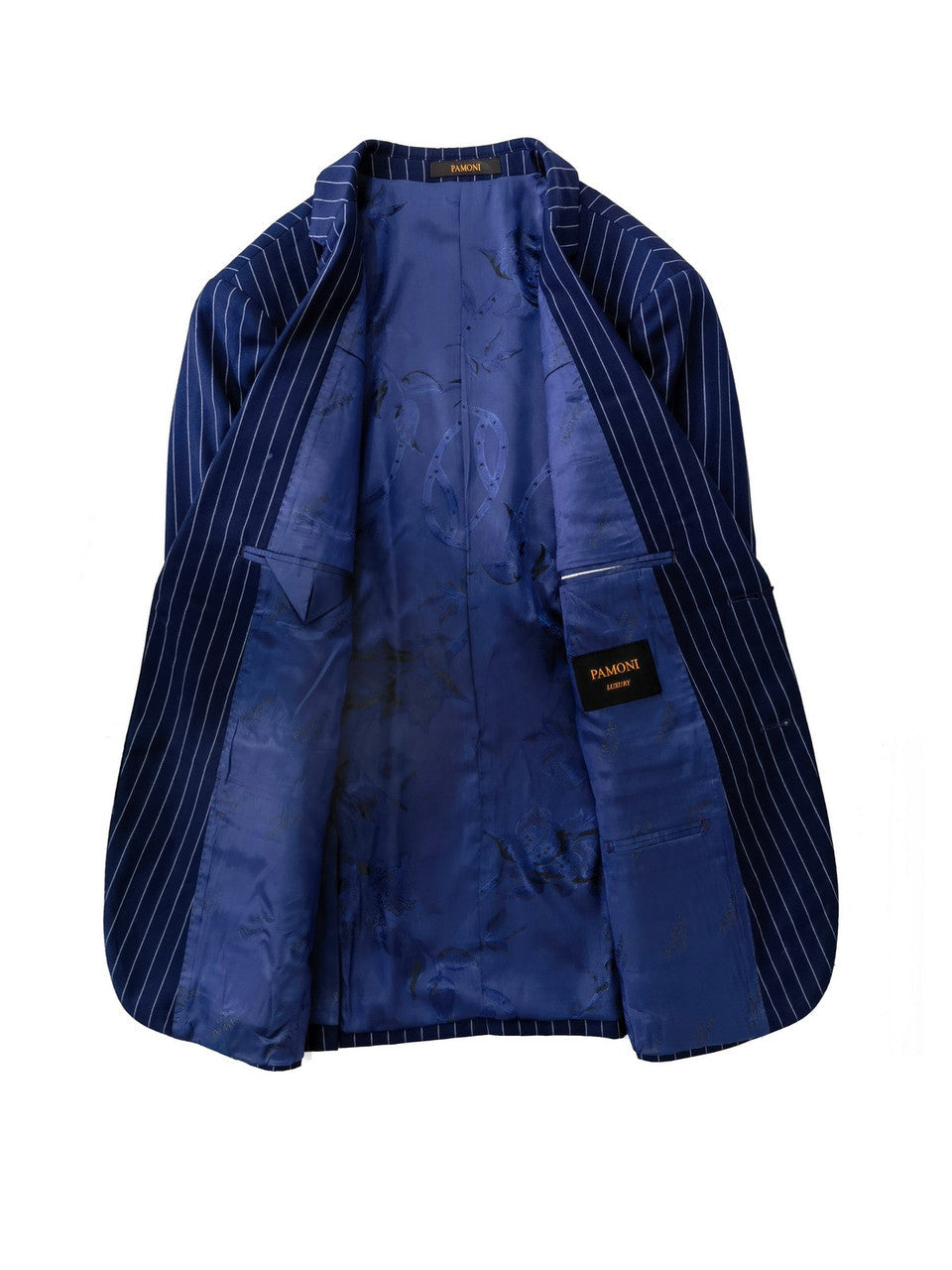Blue Stripe 2 Button 3-Piece Suit