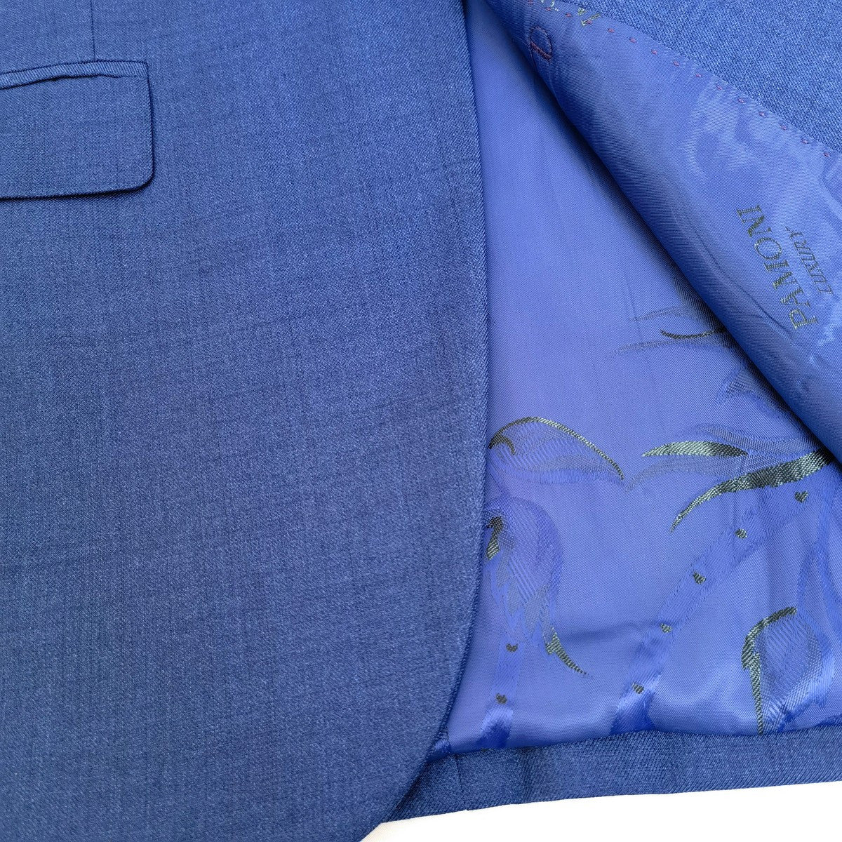 Blue 3-Piece Tuxedo With Wide Shawl Lapel