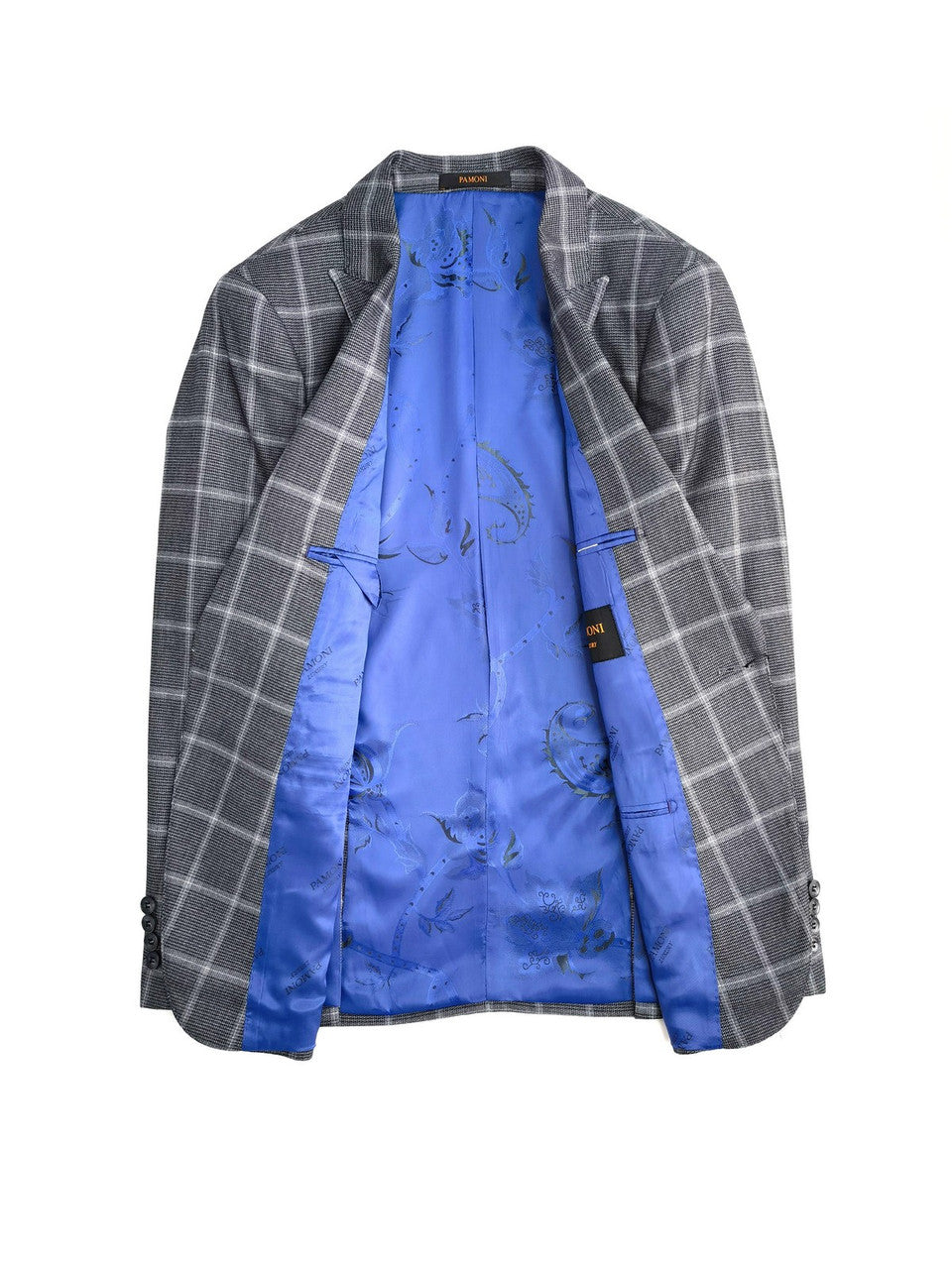 Grey Check Houndstooth 3-Piece Suit