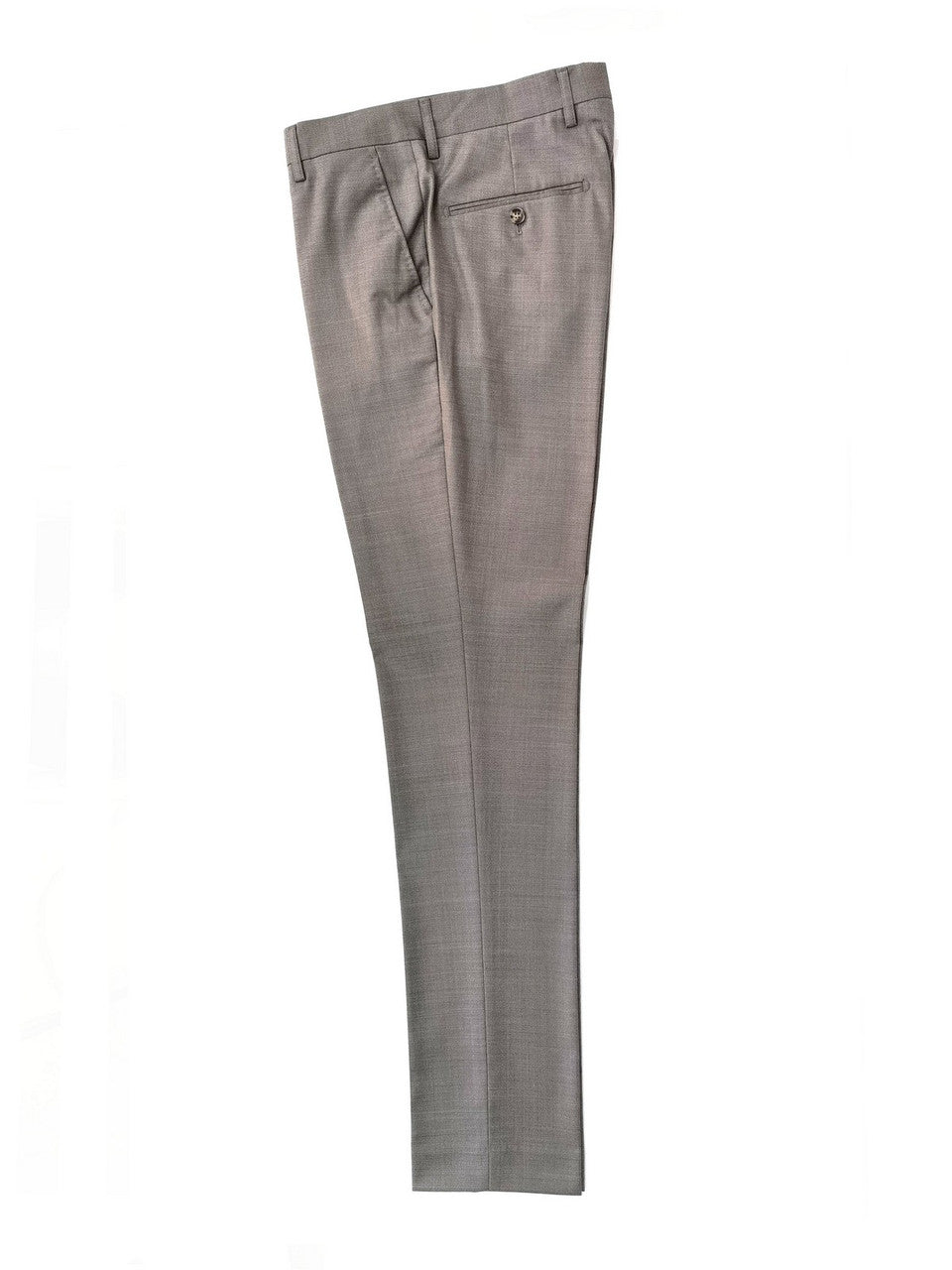 Taupe Slim Fit 3-Piece Twill Suit