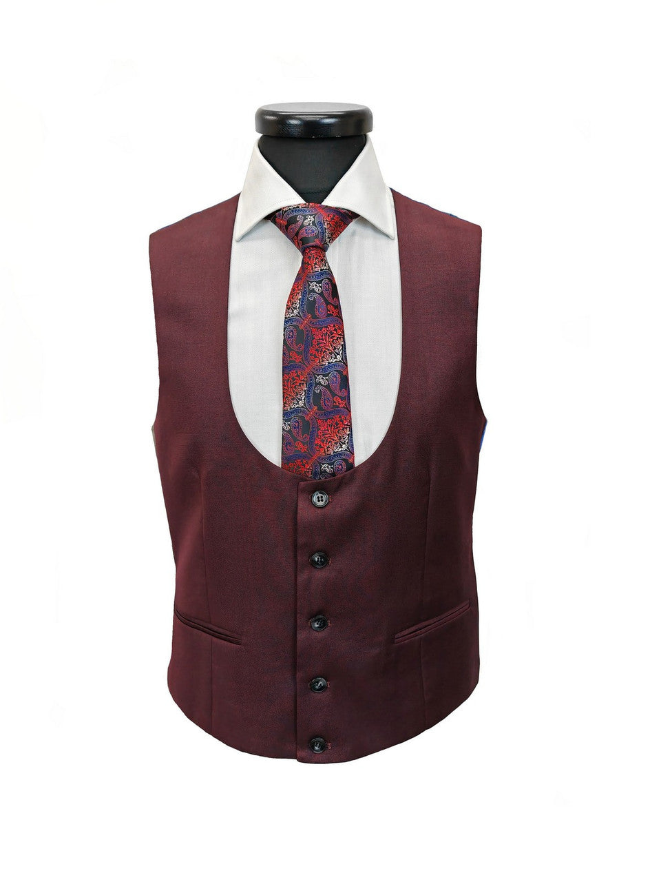 Burgundy 3-Piece Suit