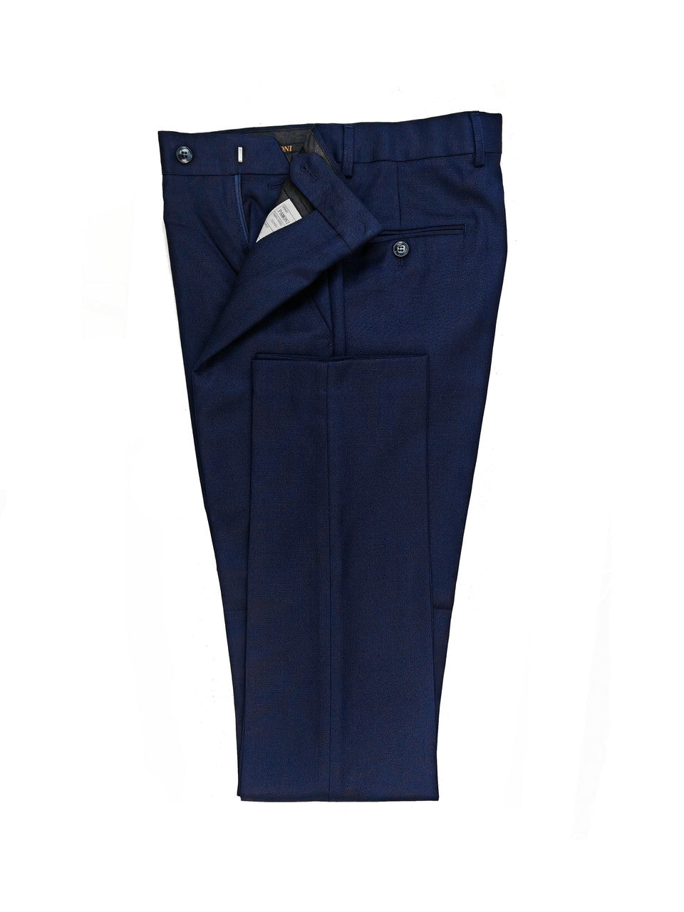 Men’s Slim Fit 3-Piece Wool-Blend Suit – Navy