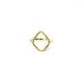 Jamie Luxe 18k Gold Plated Hollow Jewelled Ring