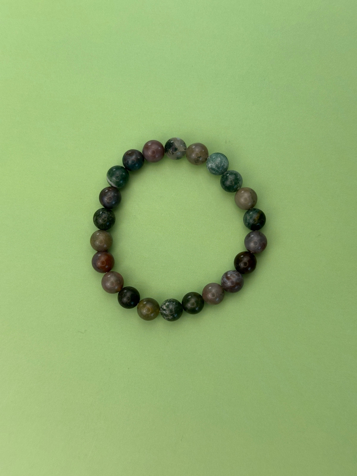 Moss agate - Awaken talents - Power bead bracelet