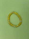 Honey calcite - Attract wealth - Power bead bracelet