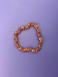 Sunstone - Crystal chip bracelet