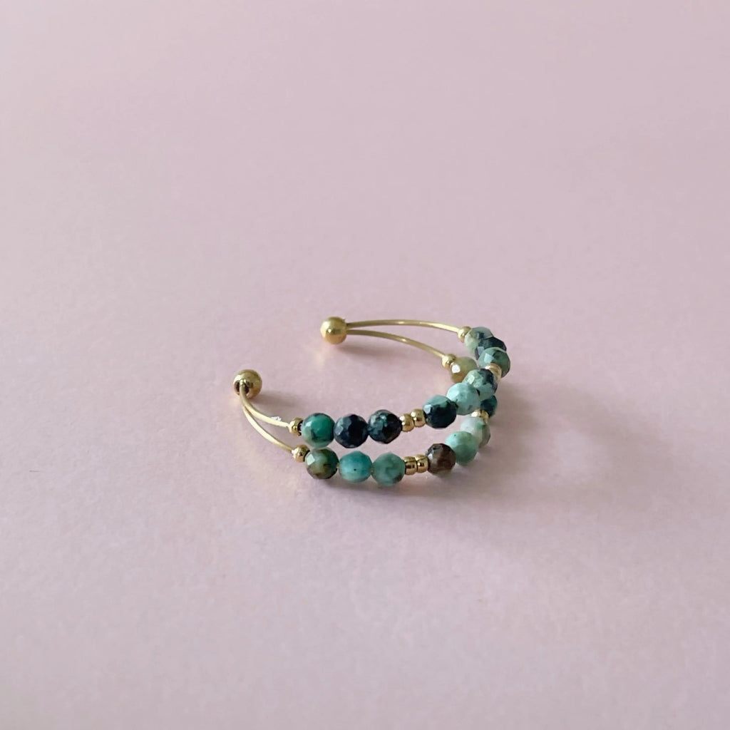 Cassia Luxe Boho Beaded Ring