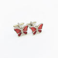 Butterfly Metal Cufflinks