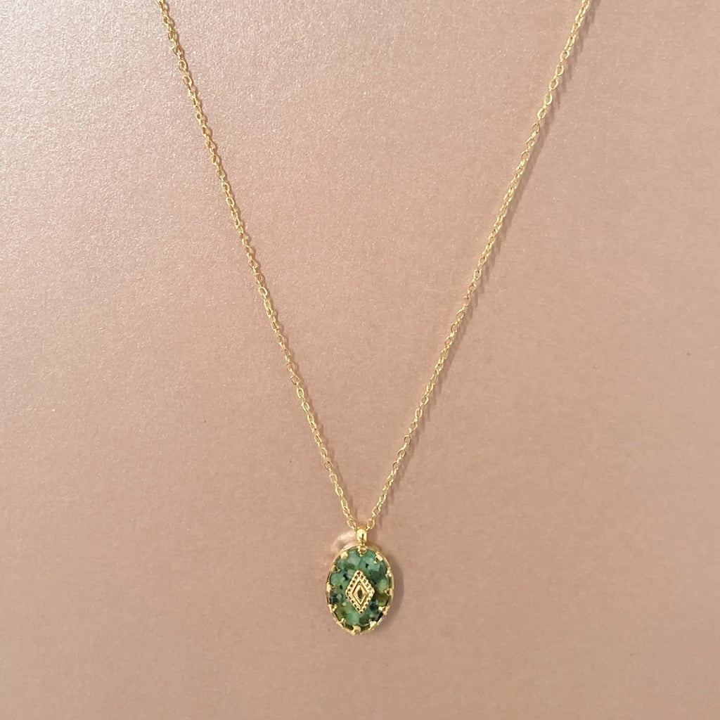 Kalahari Luxe 18k Gold Plated Necklace