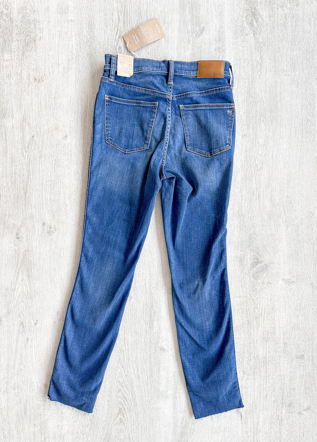 Madewell 10" High-Rise Skinny Crop Denim Jeans