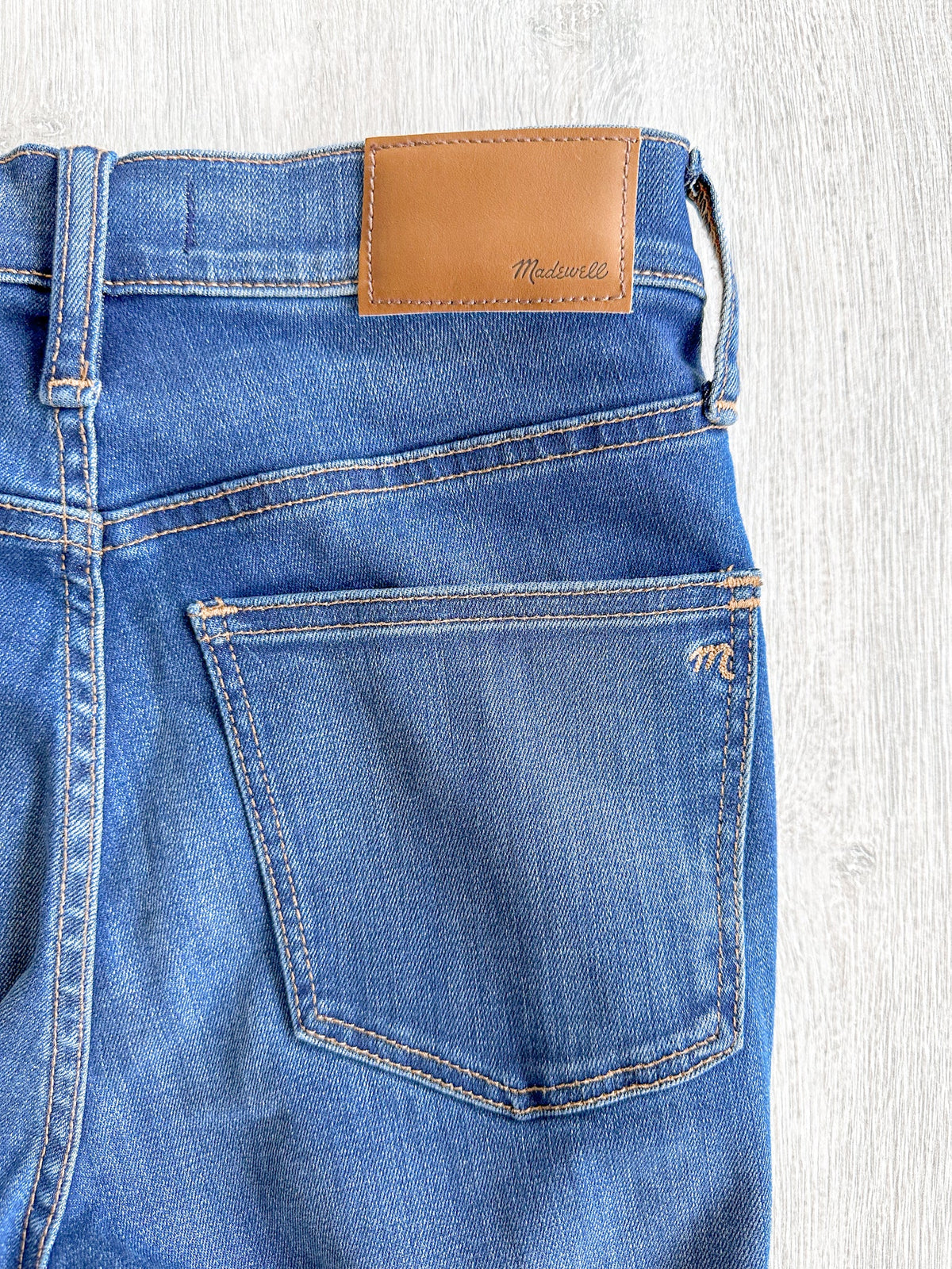 Madewell 10" High-Rise Skinny Crop Denim Jeans