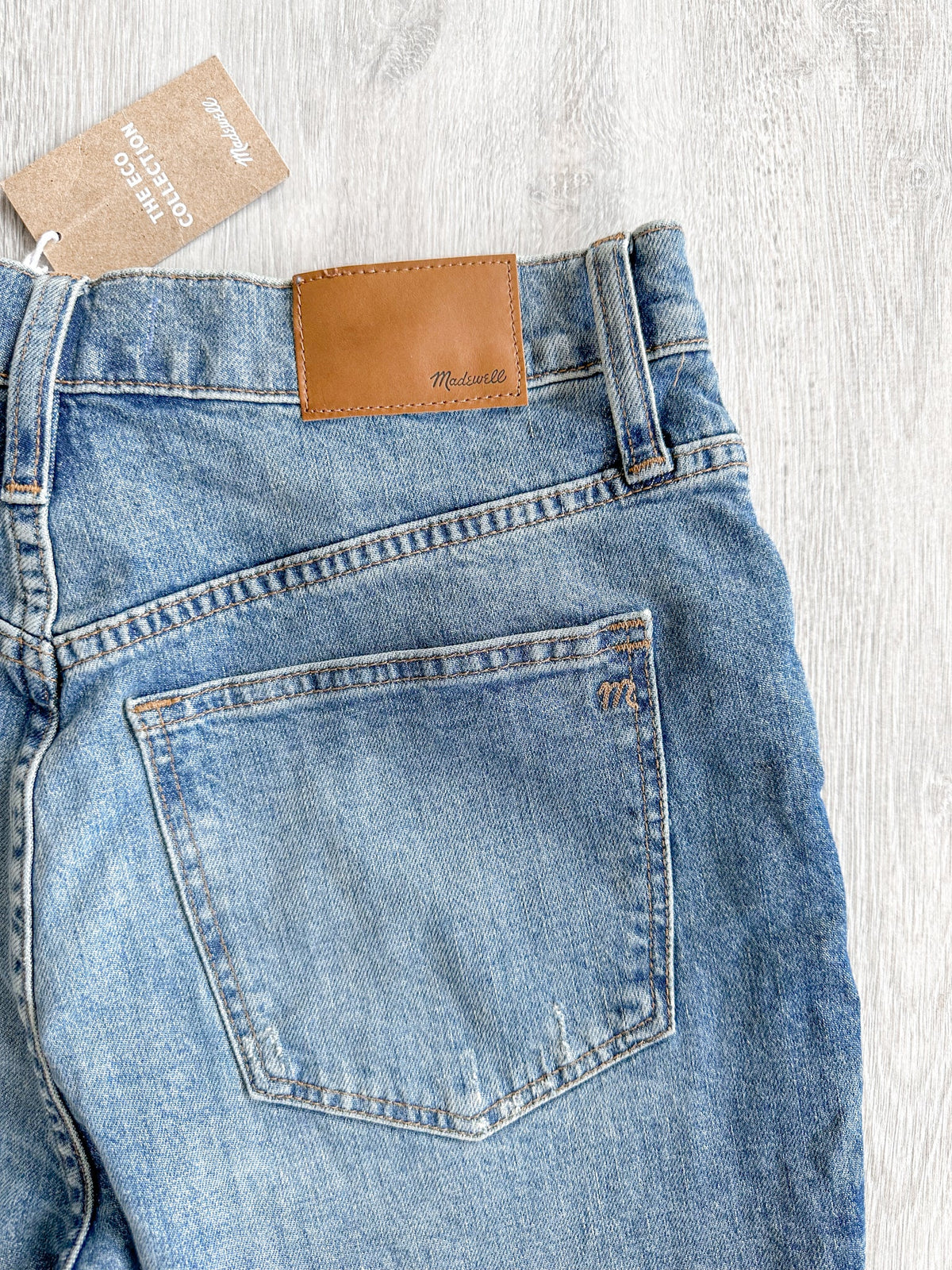 Madewell High-Rise Slim Raebrook Wash Boyjean Relaxed Leg Denim Jeans
