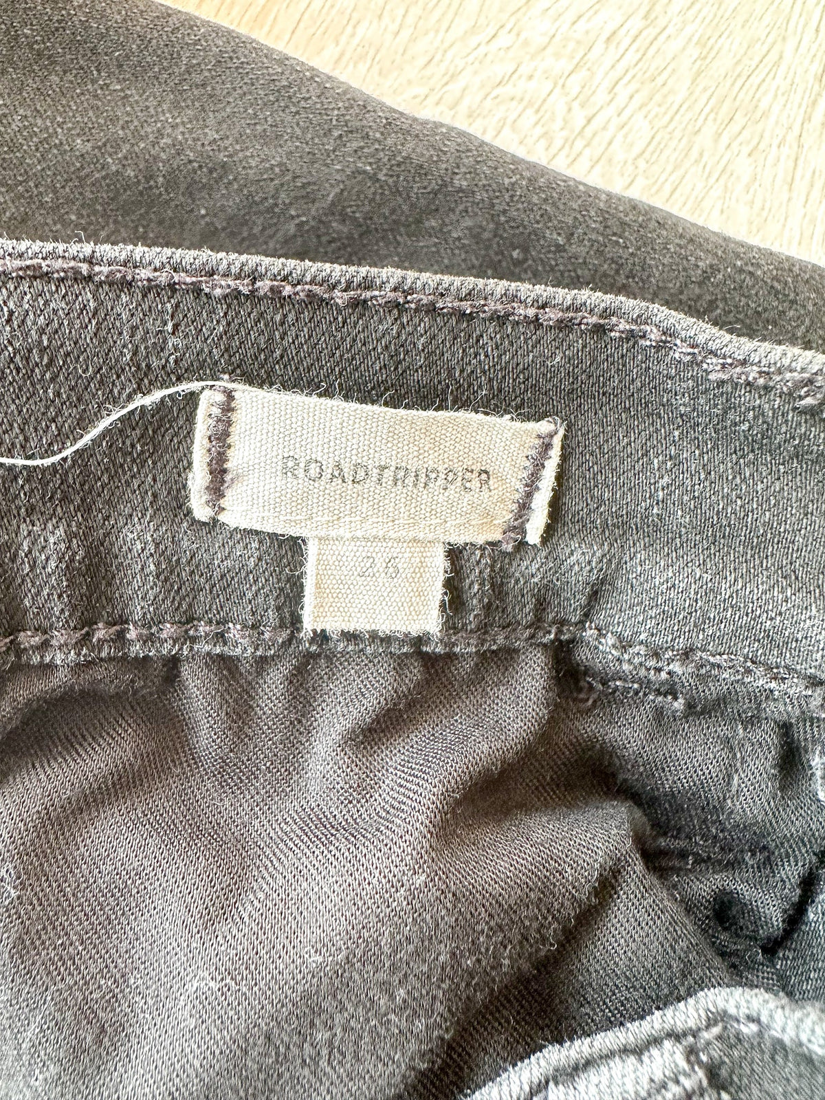 Madewell Roadtripper Bennett Black Skinny Jeans