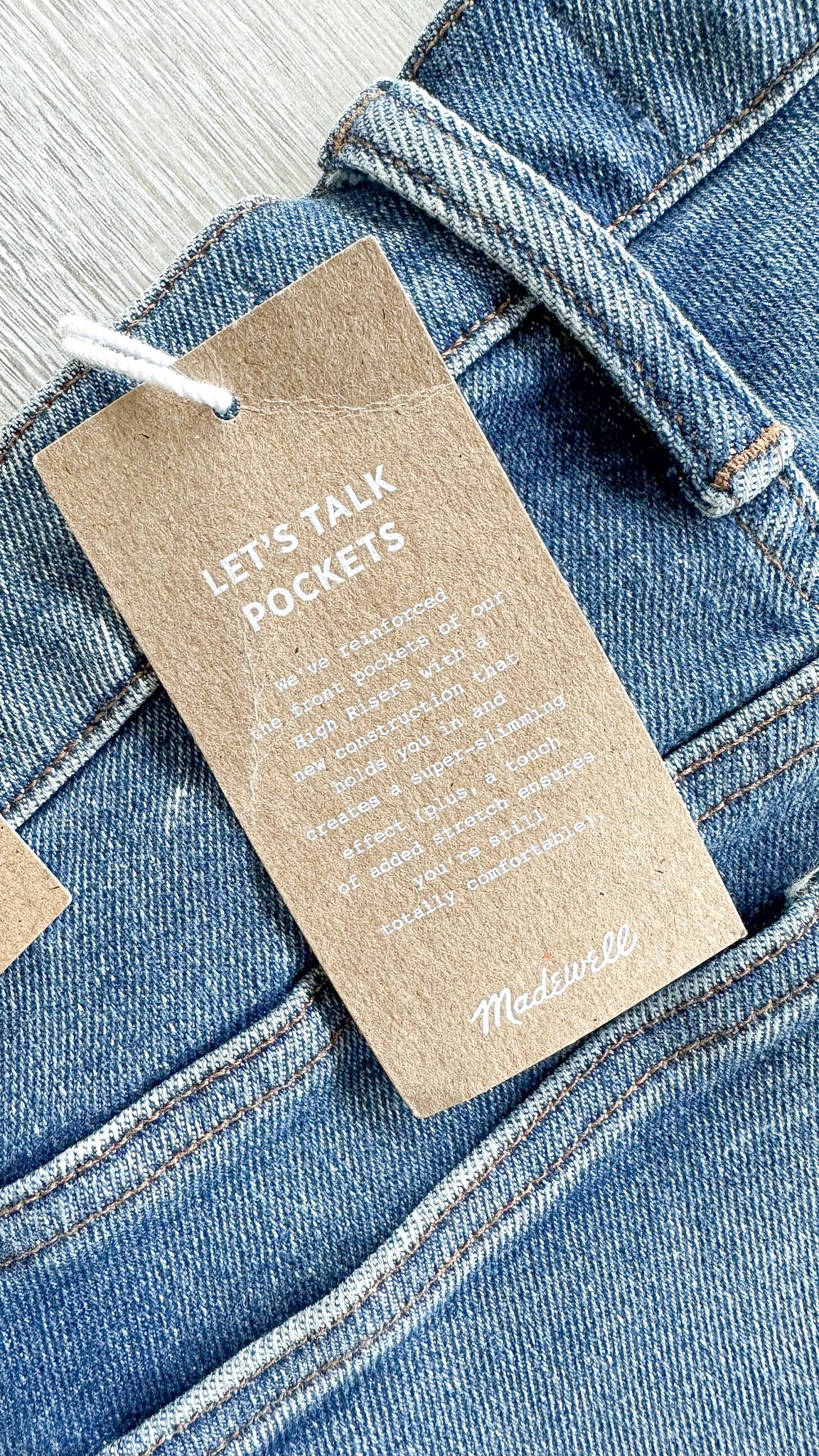 Madewell 10" High-Rise Skinny Jeans in Cordova Wash: Button-Front Edition
